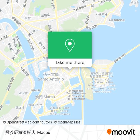 黑沙環海濱飯店 map