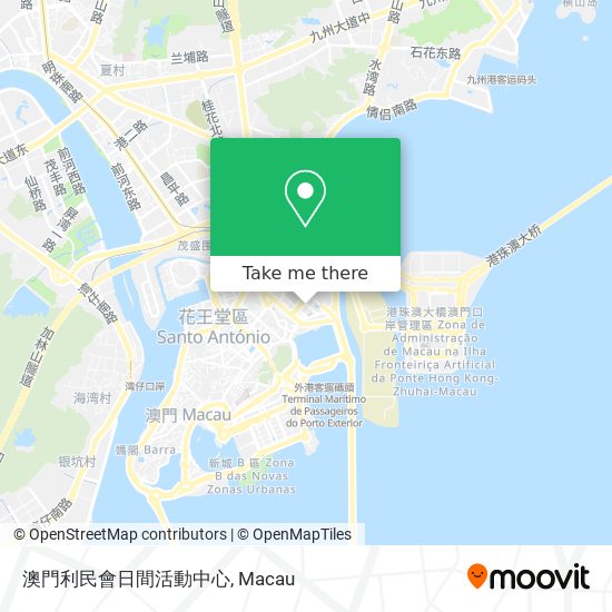 澳門利民會日間活動中心 map