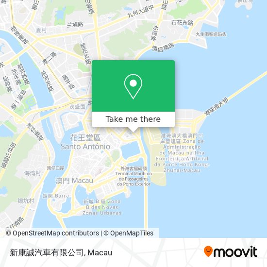 新康誠汽車有限公司 map