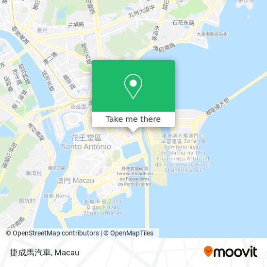 捷成馬汽車 map