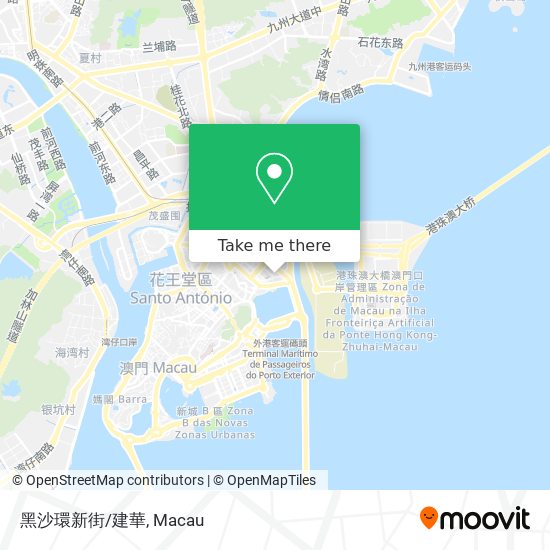 黑沙環新街/建華 map