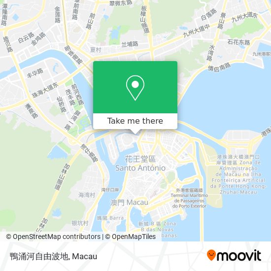 鴨涌河自由波地 map