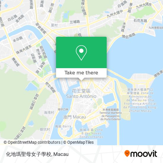 化地瑪聖母女子學校 map