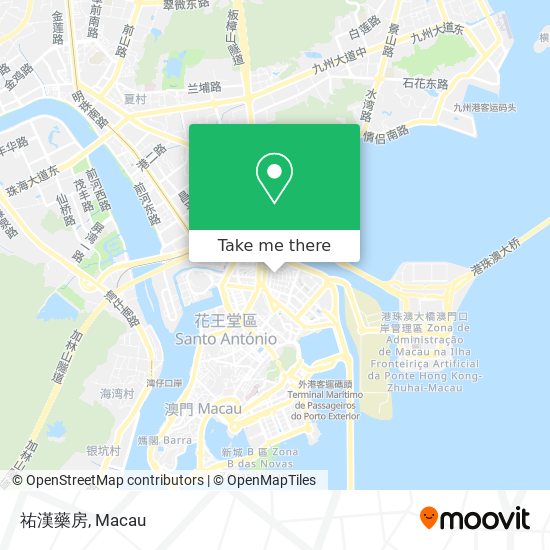 祐漢藥房 map