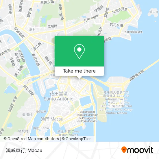 鴻威車行地圖