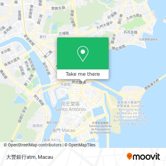 大豐銀行atm map