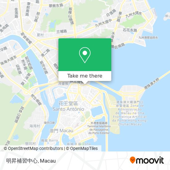 明昇補習中心 map
