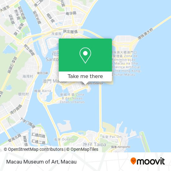 Macau Museum of Art map