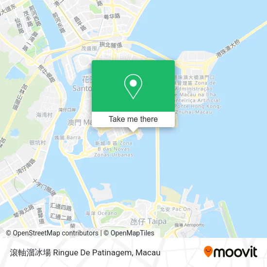 滾軸溜冰場 Ringue De Patinagem地圖