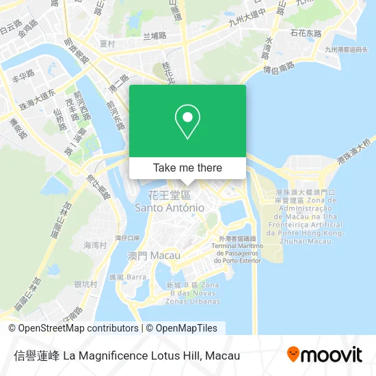 信譽蓮峰 La Magnificence Lotus Hill map