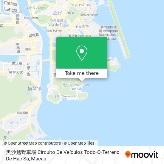 黑沙越野車場 Circuito De Veículos Todo-O-Terreno De Hac Sá map