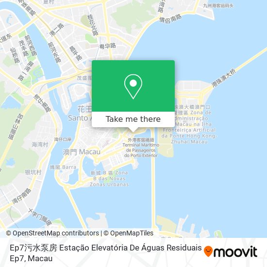 Ep7污水泵房 Estação Elevatória De Águas Residuais Ep7 map