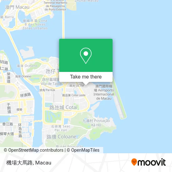 機場大馬路 map