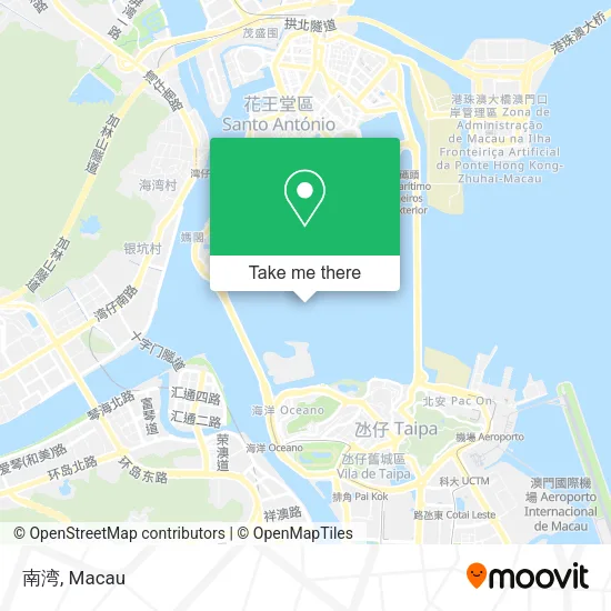 南湾 map