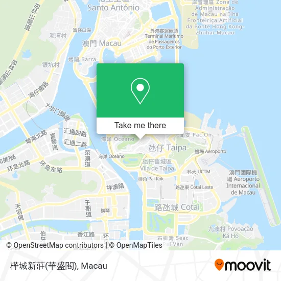 樺城新莊(華盛閣) map