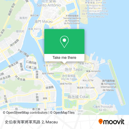 史伯泰海軍將軍馬路 2地圖