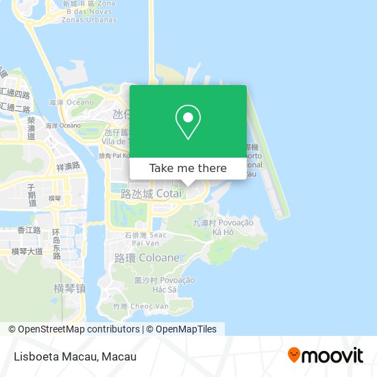 Lisboeta Macau map