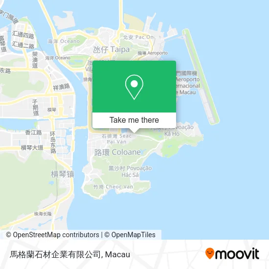 馬格蘭石材企業有限公司地圖