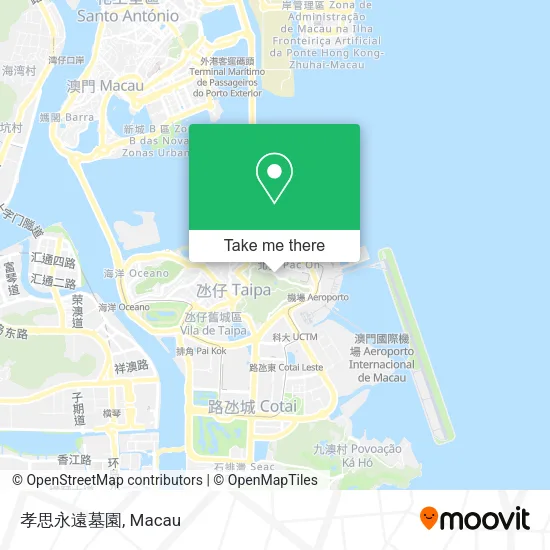 孝思永遠墓園地圖