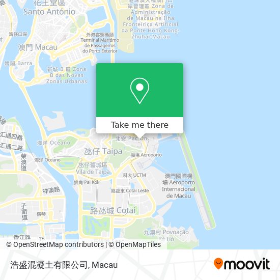 浩盛混凝土有限公司地圖