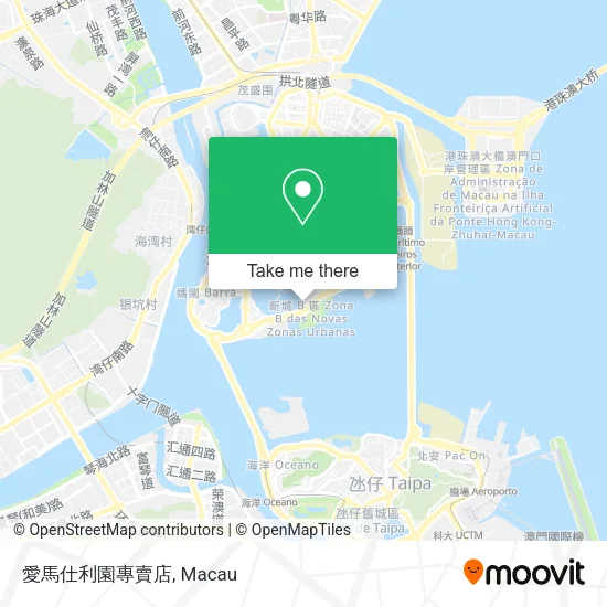 愛馬仕利園專賣店 map