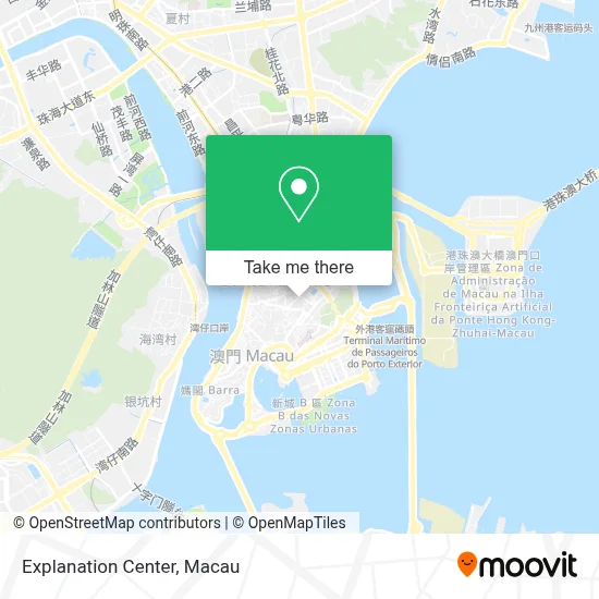 Explanation Center map