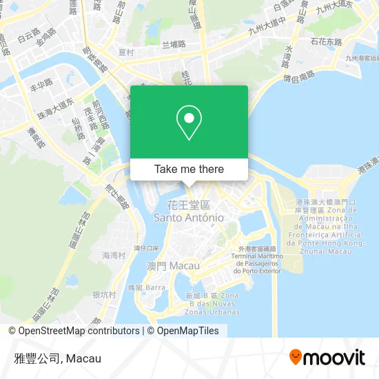 雅豐公司 map