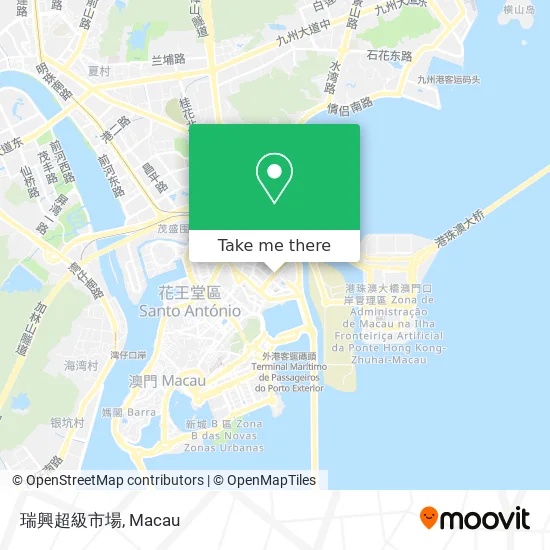 瑞興超級市場 map
