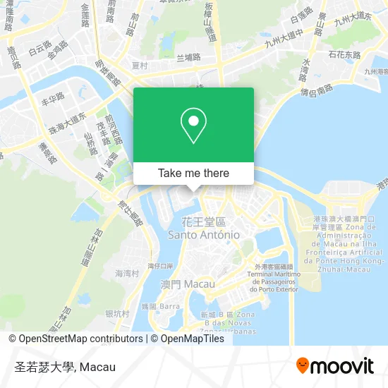 圣若瑟大學 map