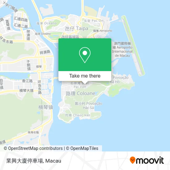 業興大廈停車場地圖