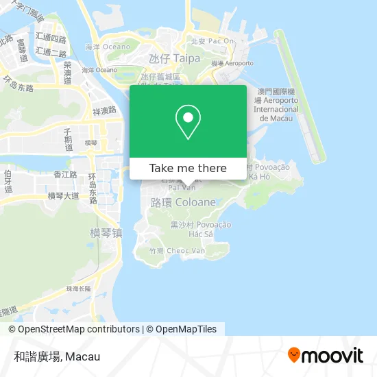 和諧廣場地圖