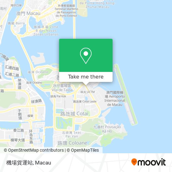 機場貨運站 map