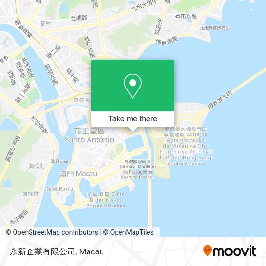 永新企業有限公司地圖