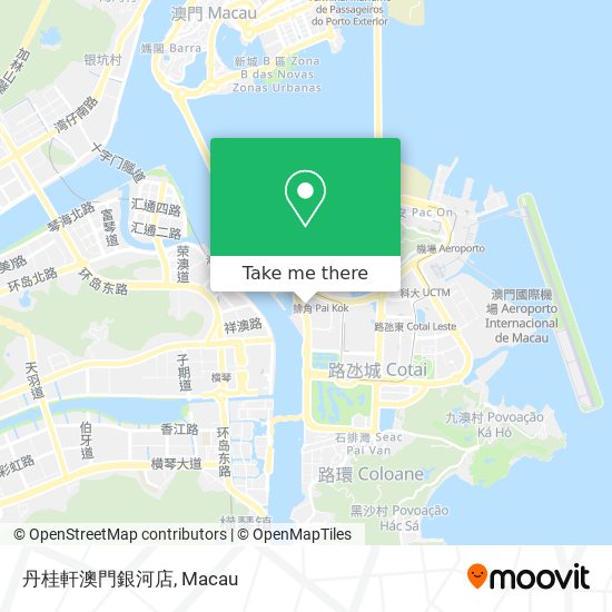 丹桂軒澳門銀河店 map