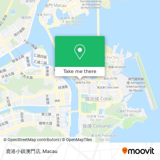 鹿港小鎮澳門店 map