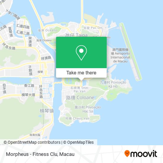 Morpheus - Fitness Clu map