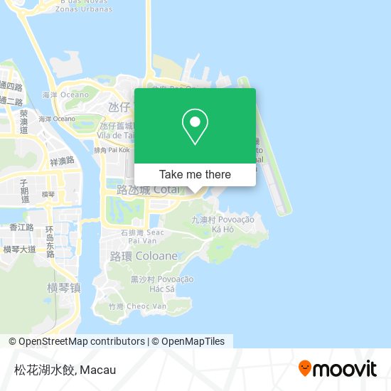 松花湖水餃 map