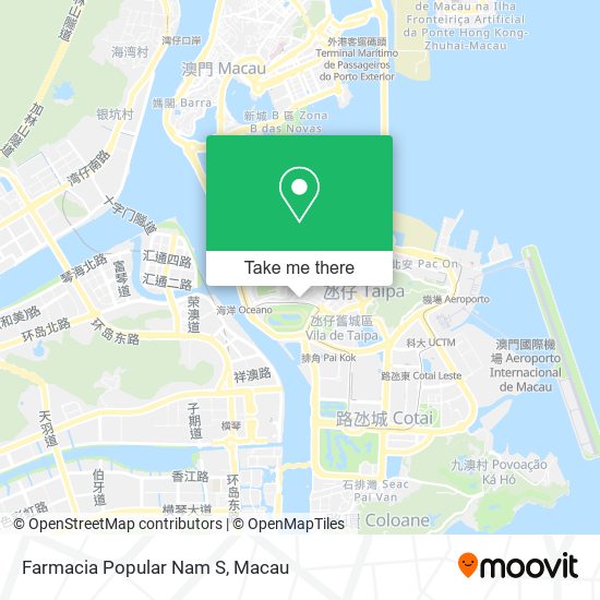 Farmacia Popular Nam S map