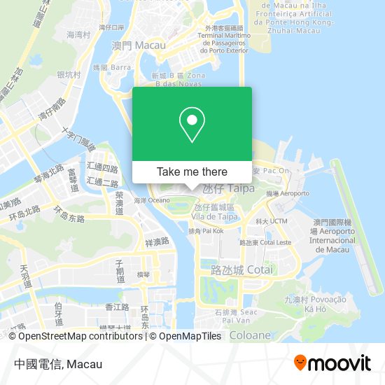 中國電信 map