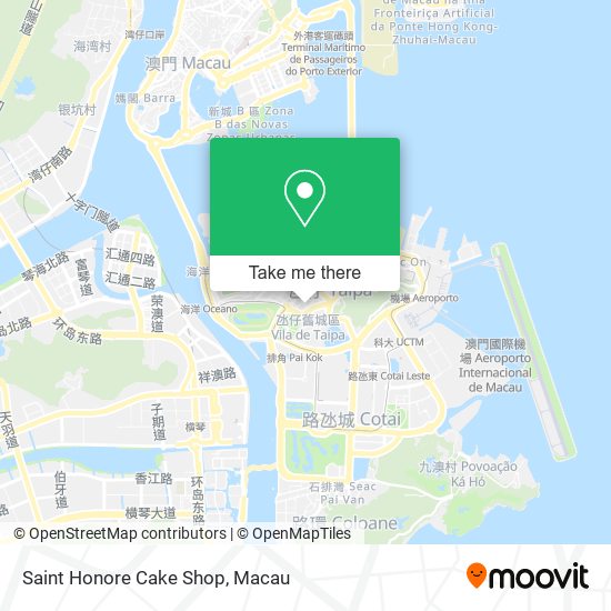 Saint Honore Cake Shop map