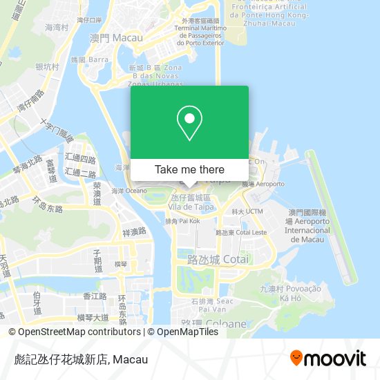 彪記氹仔花城新店 map