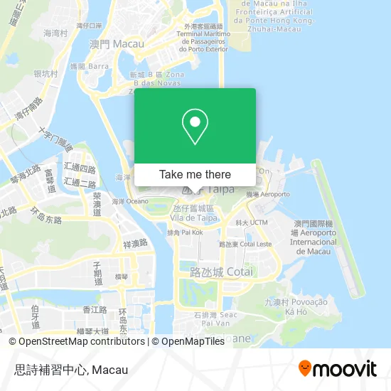 思詩補習中心地圖