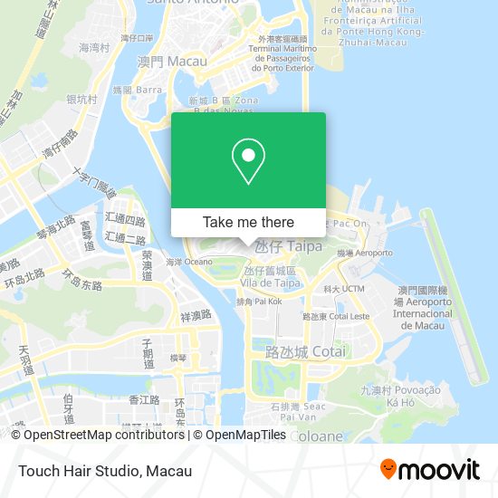 Touch Hair Studio map