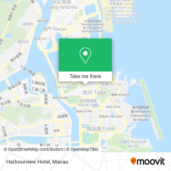 Harbourview Hotel map