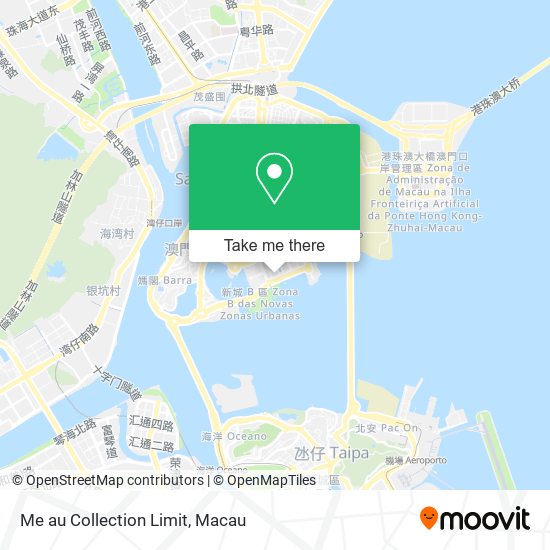 Me au Collection Limit map