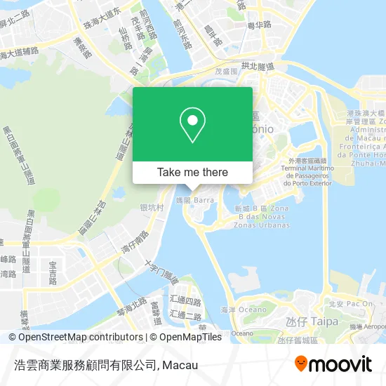 浩雲商業服務顧問有限公司地圖