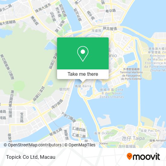 Topick Co Ltd map