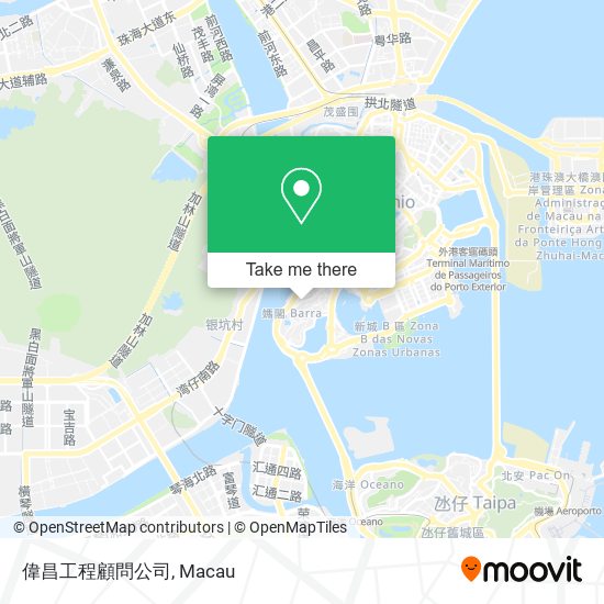 偉昌工程顧問公司 map