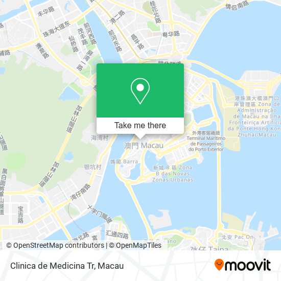 Clinica de Medicina Tr map