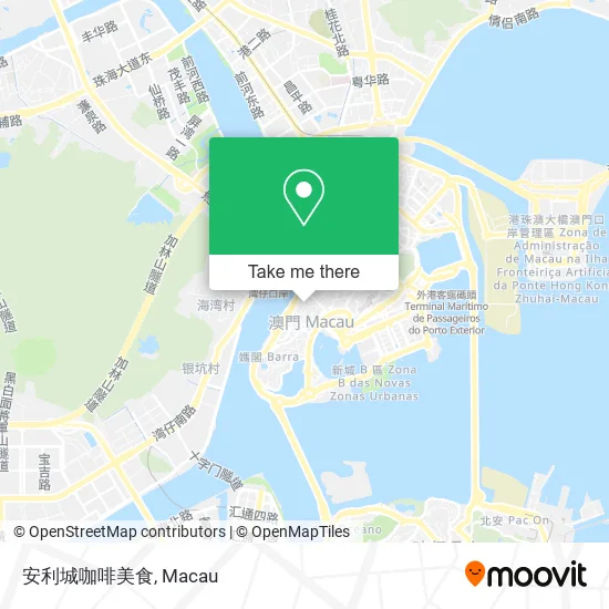 安利城咖啡美食地圖